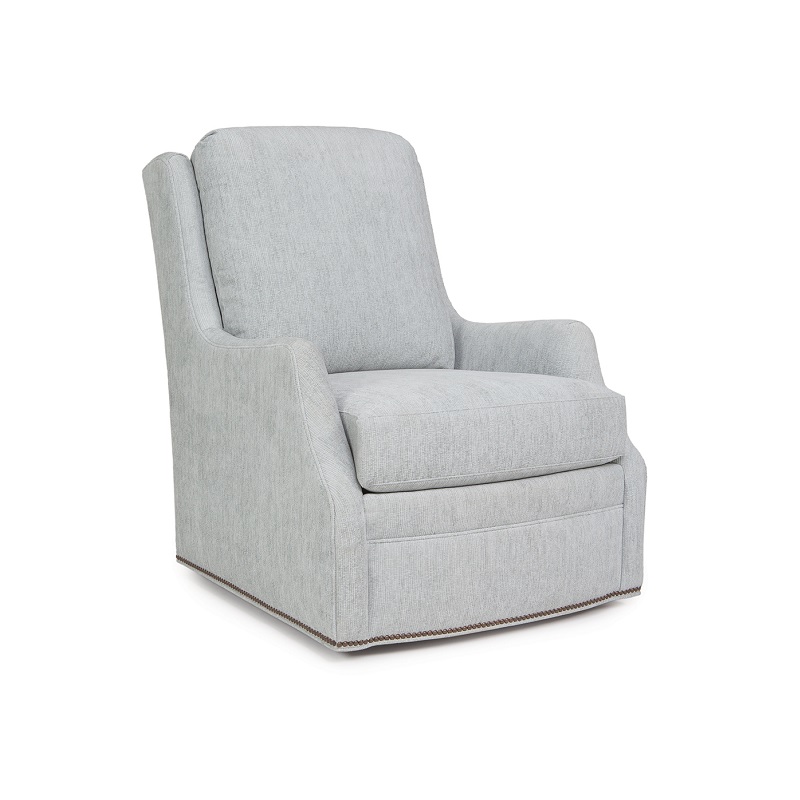 544 Fabric Swivel Chair / Ottoman