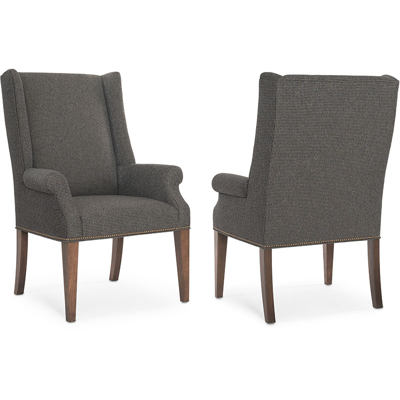 D103 Host Arm Dining Chair - Fabric