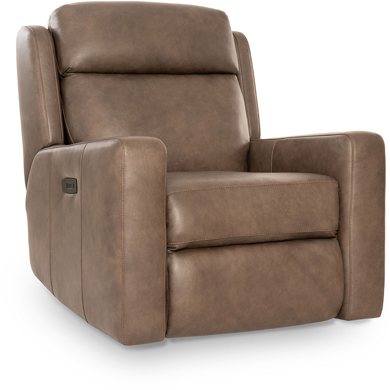 M102 Motorized Glider Recliner - Leather