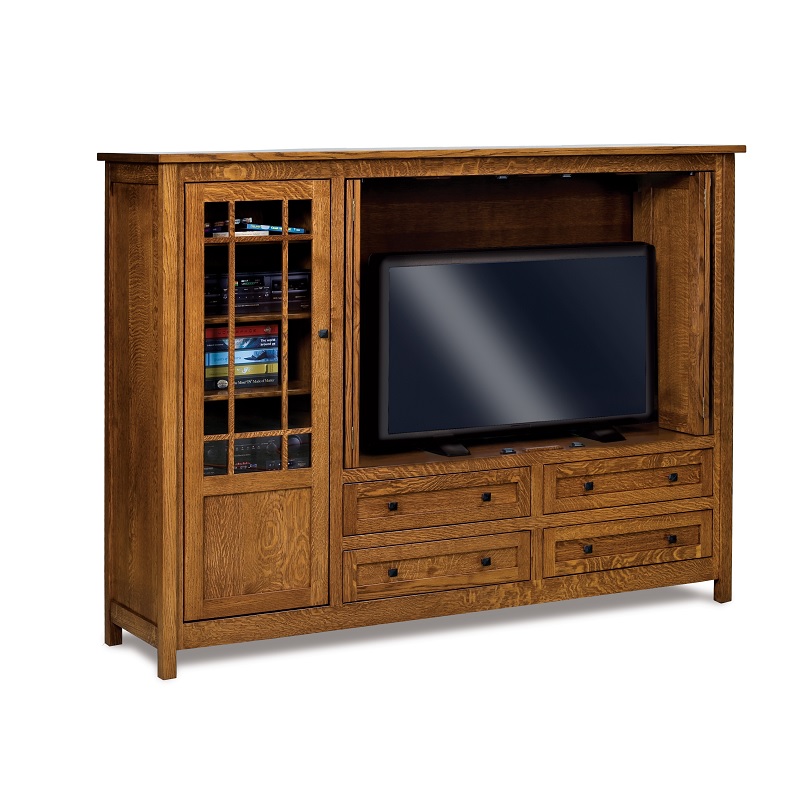 Centennial Enclosed TV Cabinet  Amish Furniture by Shipshewana Furniture  Co.