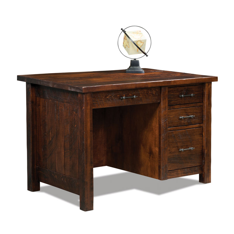 Houston Single Pedestal Desk Shipshewana Furniture Co.