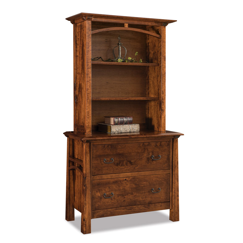 Artesa Lateral File Cabinet W Bookcase Shipshewana Furniture Co