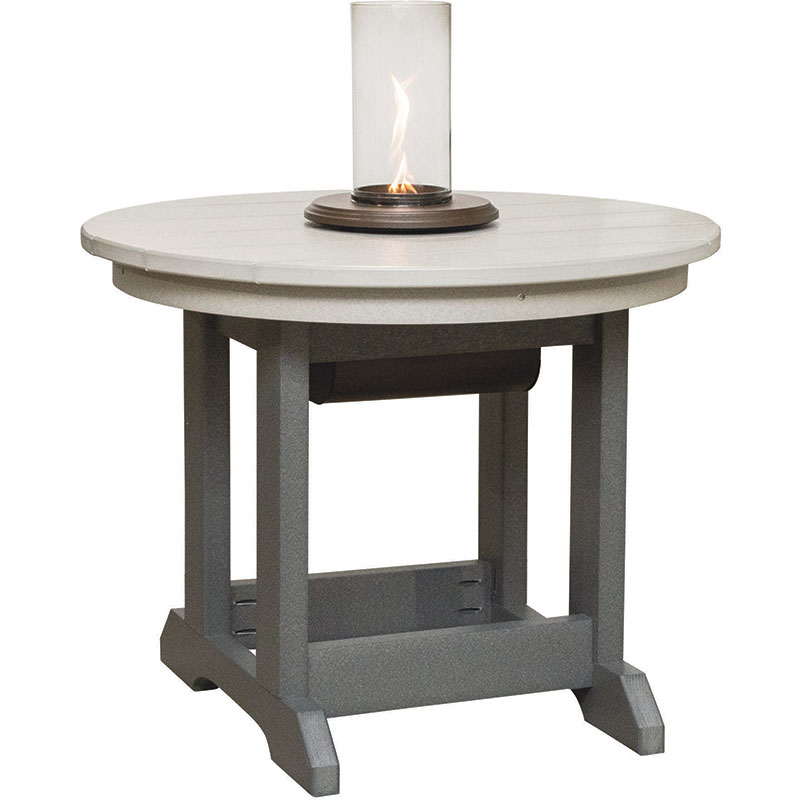 32" Round Table w/ Intrigue Light 25"H