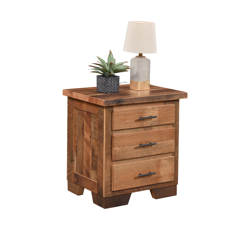 Chevron 3 Drawer Nightstand Shipshewana Furniture Co