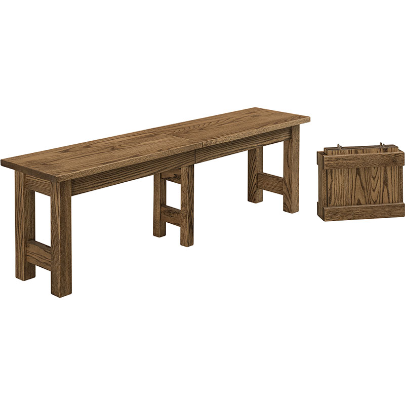 Louisville Extension Dining Bench